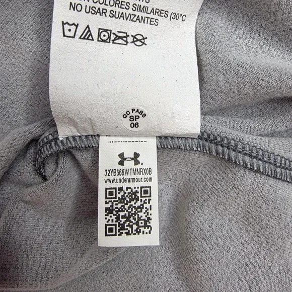 NWT Under Armour ColdGear Fitted Mock Base Layer Women's Large Charcoal Shirt - Picture 11 of 15